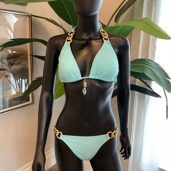 Charming Bikinis Other - Blue Bikini with Charming Bikini, Charms!